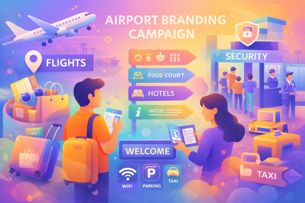 Airport branding